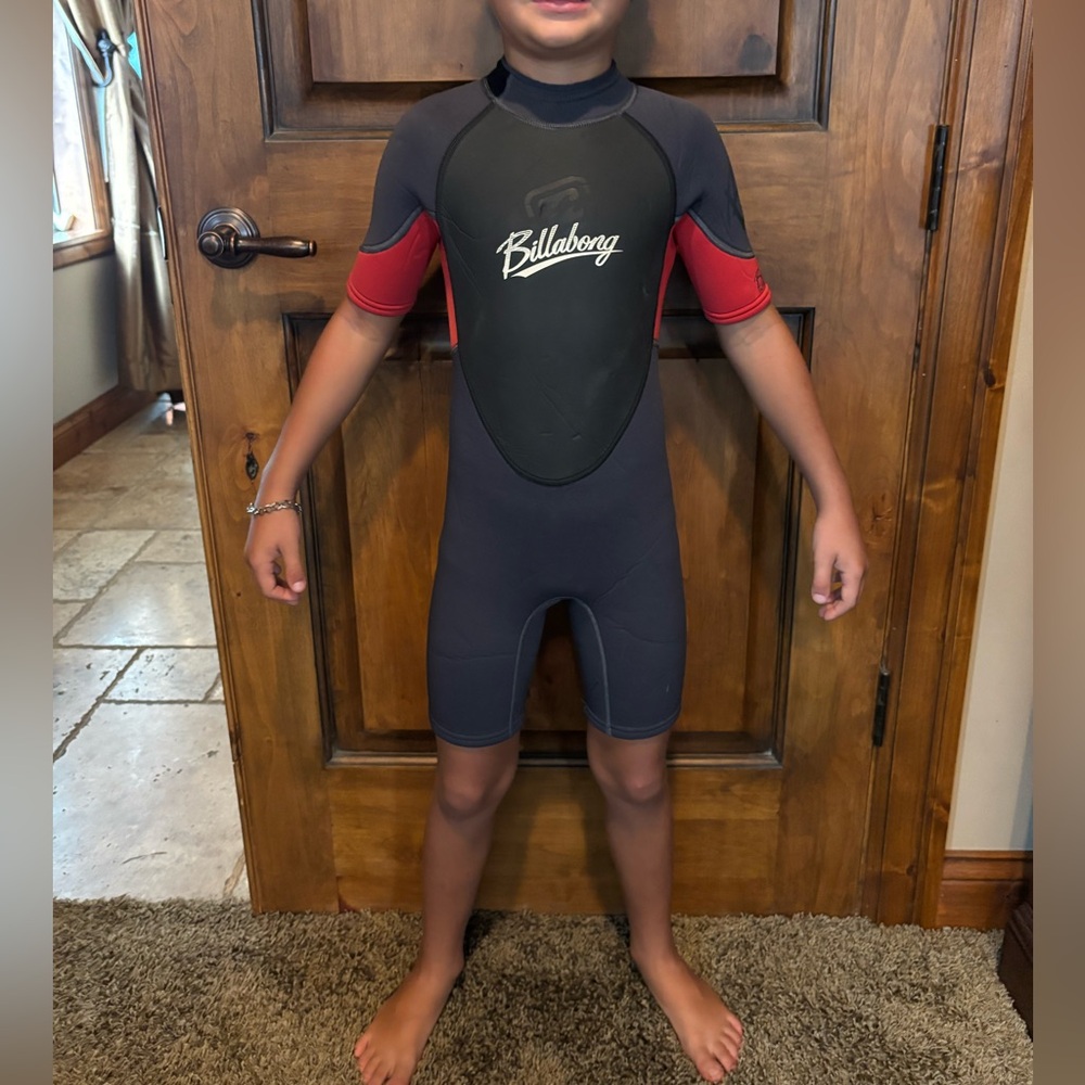 Billabong intruder 2m spring suit kids youth size 6 wetsuit new old stock ab1755